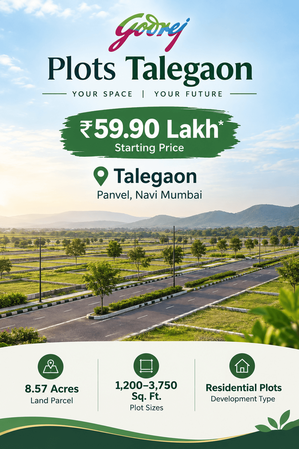 Godrej Plots Talegaon - proposed master-planned community